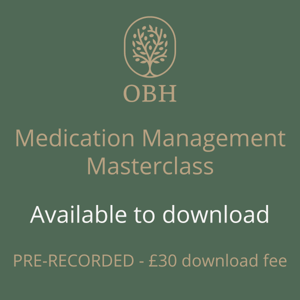 OBH -Medication Management Masterclass